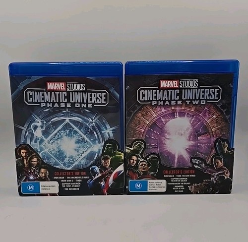 Marvel Studios Cinematic Universe Phase 1-3 Part 1 & 2 Blu-ray Complete Set - Picture 2 of 5
