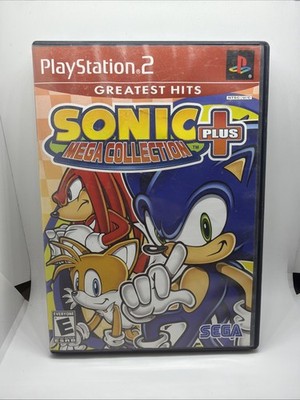 Sonic Mega Collection Plus Playstation 2 With manual tested and working