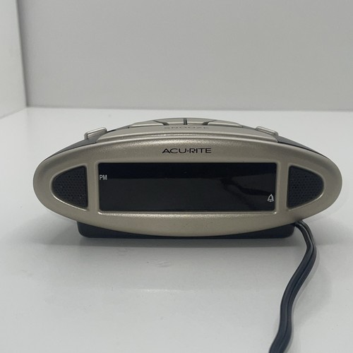 Acu-Rite Intelli-Time Digital Electric Alarm Clock 13027 Tested Working ...