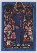 2024 Update Season Highlights Blue Holo Foilboard Ronel Blanco Checklist 0s62