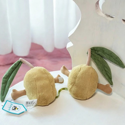 New Jellycat Amuseables Pair of Olives Plush Toy Cute Olive Friends Gift - Picture 2 of 3