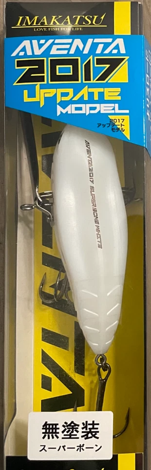 Imakatsu Aventa Crawler #761 SUPERBONE WHITE (con alas negras) versión de actualización 2017 Foto 2 de 4