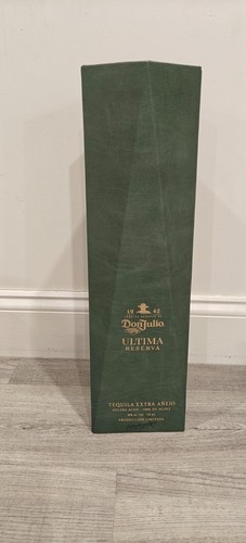 1942 Tequila Don Julio Ultima Reserva Tequila Empty Box No bottle