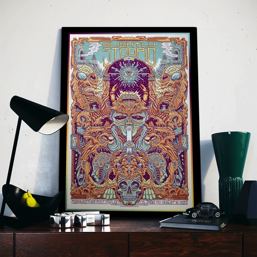 Slightly Stoopid Concert Merriweather Post Pavilion Columbia,08.18.2023 Poster