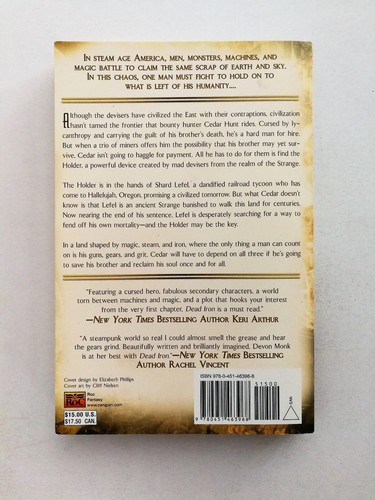 Dead Iron The Age of Steam by Devon Monk (2011, Paperback) Brand New Unread - Bild 2 von 2
