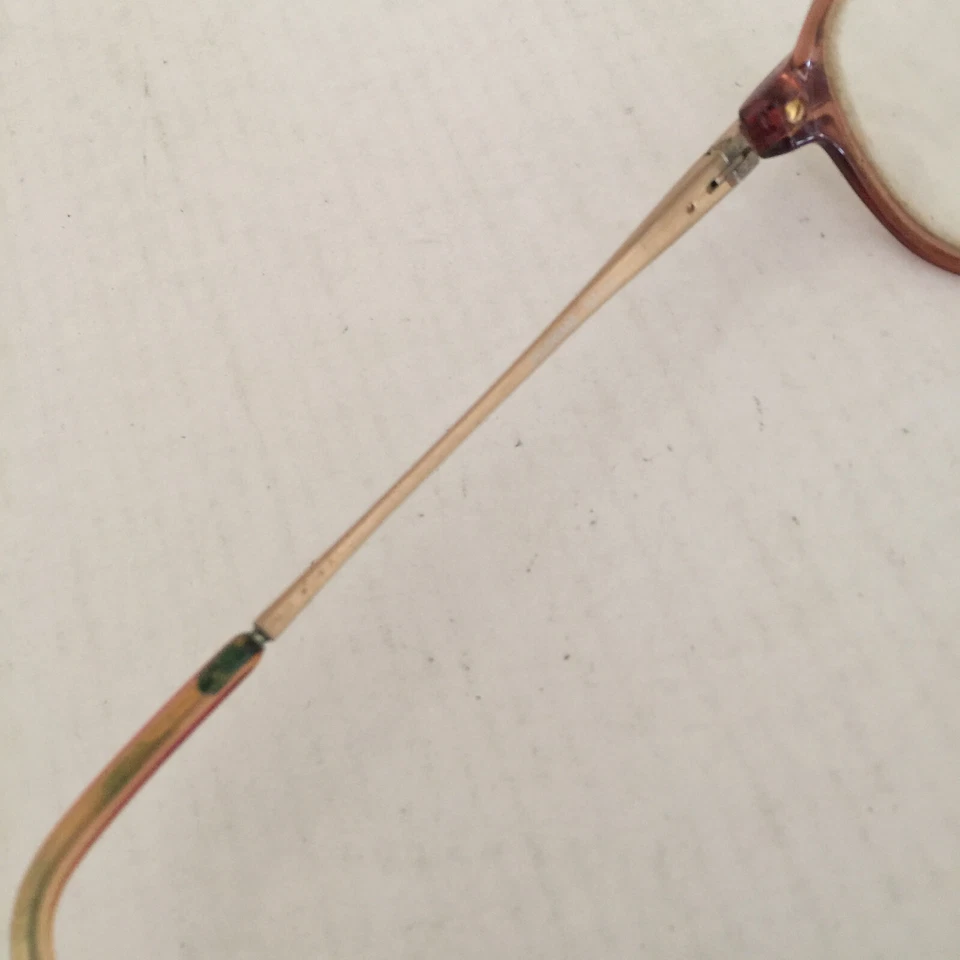 Gafas de aviador Stetson 225 ZYLOware marcos dorados/ámbar bisagras de resorte 56[]18 Foto 4 de 4