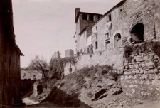 View of Via Palestro San Gimignano Tuscany Italy 1905 Old Photo