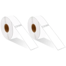 2Rolls Address 350 Labels 30252 For Dymo LabelWriter 450 Duo 1-1/8" x 3-1/2"
