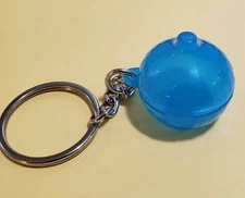 Tupperware Blue Onion Keychain New