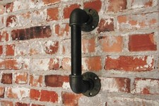 Urban Steampunk Door / Drawer Handle! Made From Industrial Pipe & Fittings!