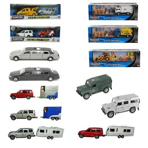 toy car and caravan set