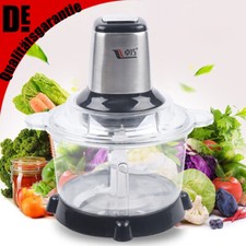 Tritacarne Elettrico 5 Litri Acciaio Inox Multi Robot da Cucina Tritacarne Lama