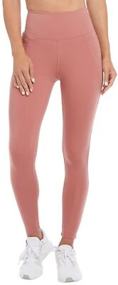NWT DANSKIN SPICED CHAI (ORANGE) LIGHTWEIGHT 7/8 LEGGINGS SZ L #D288