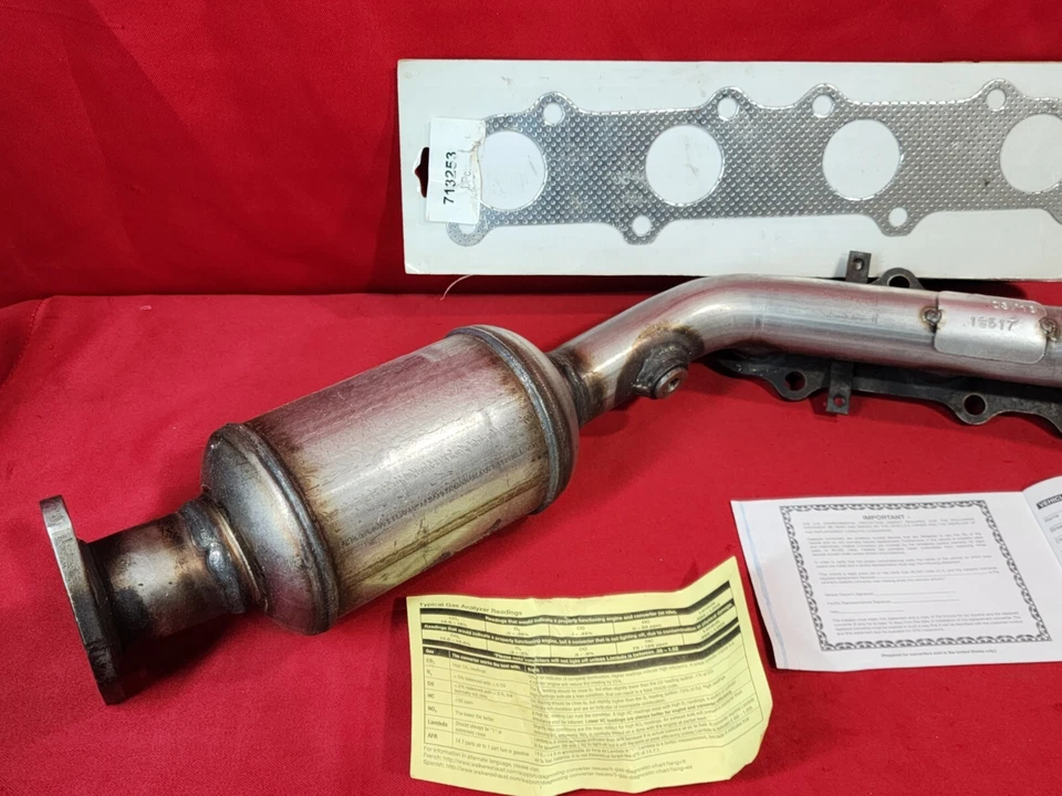Convertidor catalítico colector para Toyota 4Runner Lexus GX470 V8 2003-2004 Foto 2 de 4