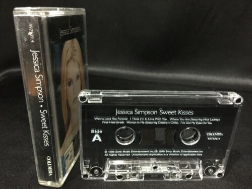 Jessica Simpson Sweet Kisses Cassette Tape (Columbia 1999) - Picture 3 of 3