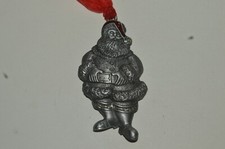 GLORIA DUCHIN Santa Claus Christmas Ornament Jeweled Very Good Circa 2003