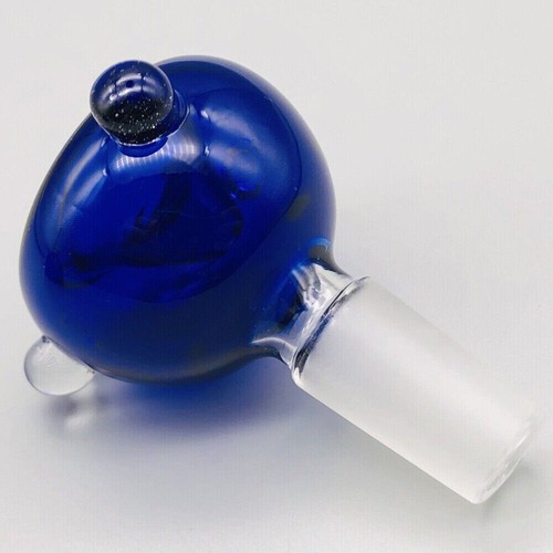 Cuenco de vidrio azul de 14 mm de repuesto macho para mango de pipa de fumar bong cachimba cachimba - Imagen 8 de 12