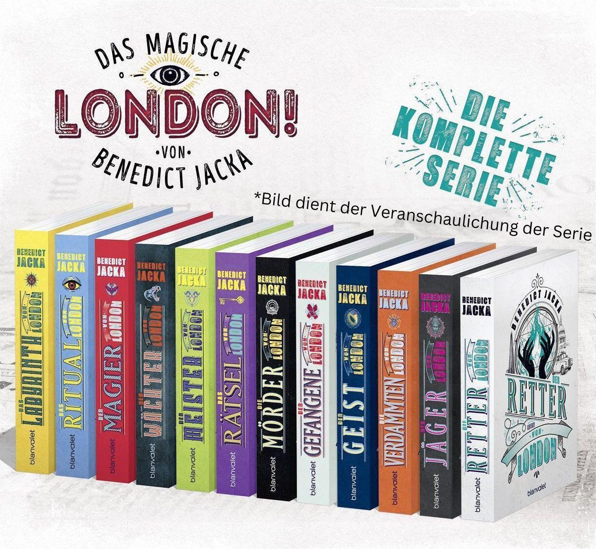 Thumbnail - Das Rätsel Von London | Roman | Benedict Jacka | Deutsch | Taschenbuch