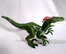 Zuru Robo Alive Dino Action Raptor Robotic Pet Dinosaur Toy Green Tested