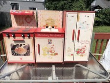 Rare Vintage Strawberry Shortcake Kitchen Playset C Photos
