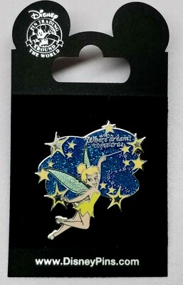 DISNEY WDW 2007 WHERE DREAMS COME TRUE TINKER BELL PIXIE DUST Trading PIN 