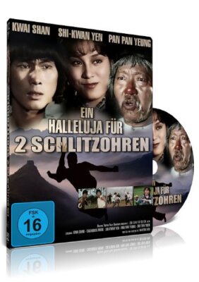 Ein Halleluja für 2 Schlitzohren von Hai-Feng Wei | NEU/OVP DVD 187