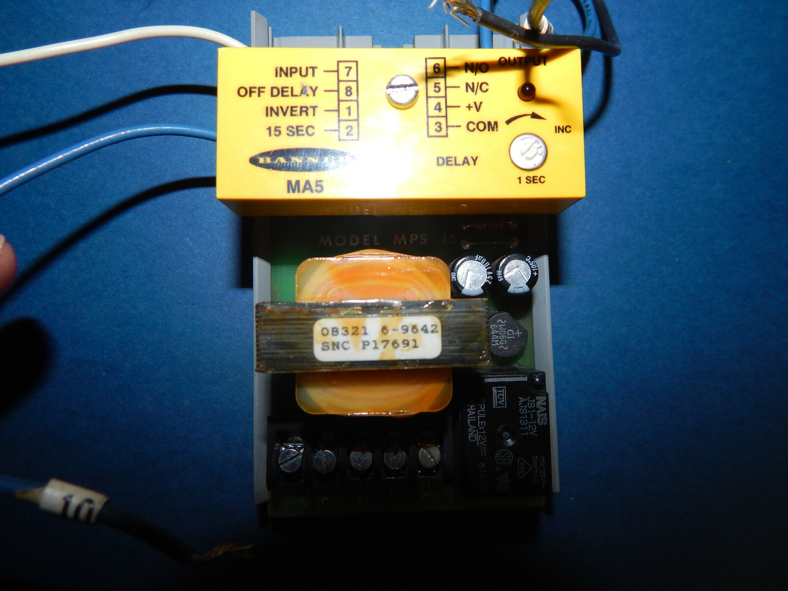 Business Industrie Banner Mps 15 Micro Amp Power Supply With