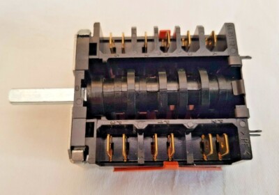 ORIGINAL INDESIT ID6340WH OBEN BACKOFENWAHLSCHALTER 46.23866.565