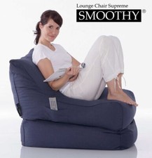 Smoothy Seat Cushion Luxury Bean Bag Armchair Lounge Chair Folder Chaise Longue