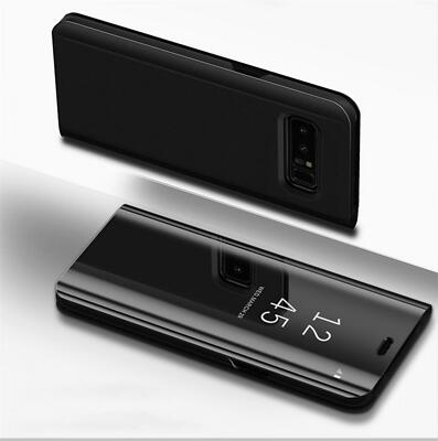 Handy Hülle für Samsung Galaxy iPhone Huawei Smart View Cover Schutzhülle Tasche