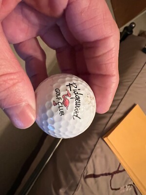 Ridgewood Golf Club Logo Golf Ball