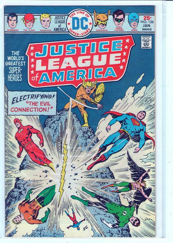 Justice League of America #126 Superman Flash Batman Green