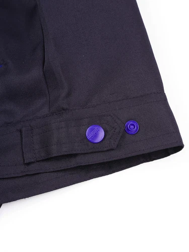 Women Men Long Sleeve Work Coat Pocket Shirts Workshop Mechanic Uniform Workwear - Bild 22 von 104