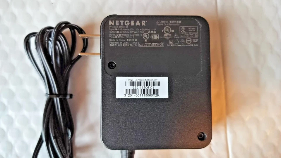 JP NETGEAR 19V 3.16A 60W Charger (100-120V) AC Adapter Power AD2003F10 AD2003D00 - Image 2 of 4