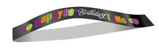 60th Birthday Sash Happy 60 Birthday To Me Decorations Favor Party Supply