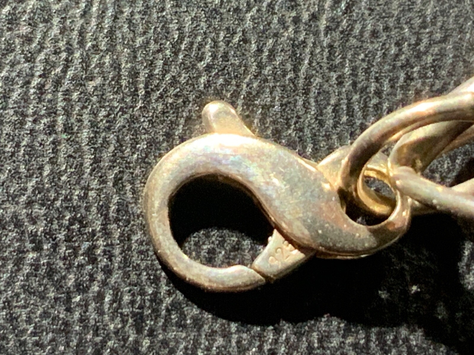 SOLID STERLING SILVER ABSTRACT DESIGN BRACELET- 8… - image 2