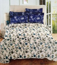 New Sealed Queen Size Fitted Bed Sheets  2 Pillowcase 100 Cotton 1200 count