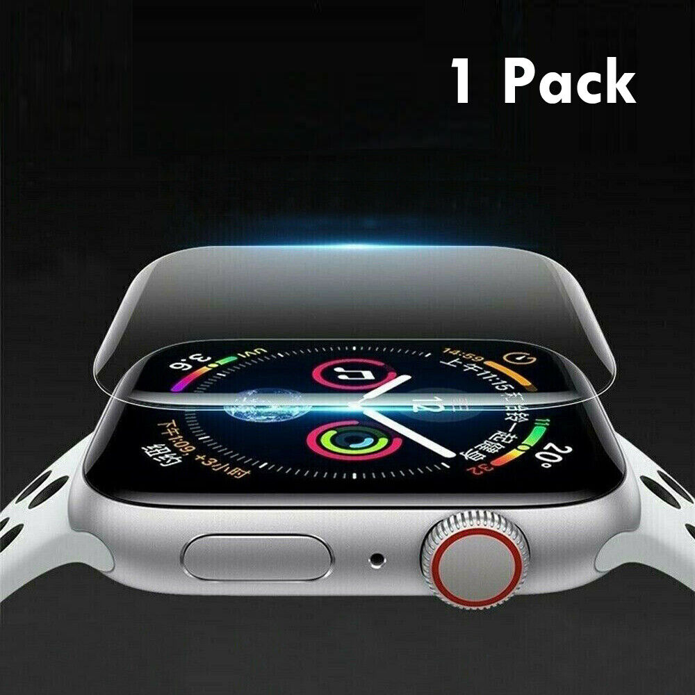 Apple Watch Series 8 7 6 5 3D Edge Tempered Glass Full Screen Protector  41/45mm
