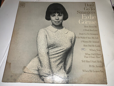 Eydie Gorme- '' Don't Go To Strangers''  (1966) Columbia Rec. Vinyl LP