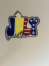 July Fourth Scrapbook Title Handmade Die Cut Paper Pierced