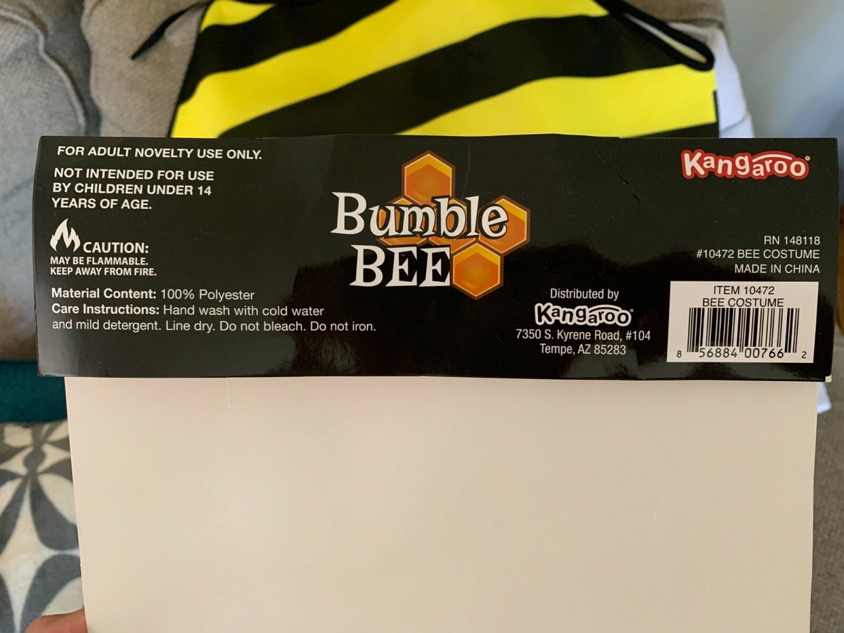 Honey Bee Halloween Costume~One Size~Very Good Condition | eBay