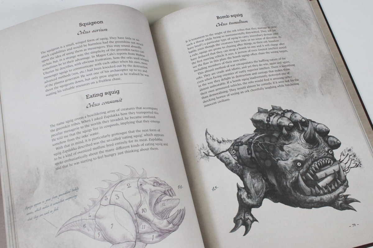 洋書 LIBER XENOLOGIS Darius Hinks / Warhammer LIBER XENOLOGIS IS ABSOLUTELY BEAUTIFUL : r/Warhammer40k