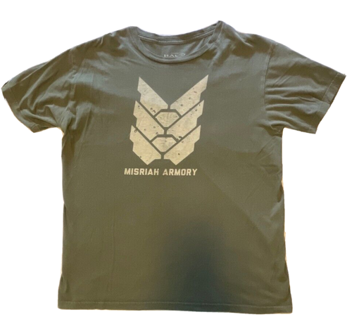 Halo Misriah Armory Tshirt olivgrün Gr. L 2012 Microsoft Xbox - Bild 2 von 7