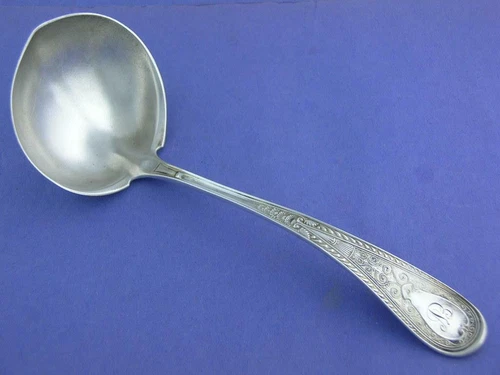 Sterling GORHAM Lg Gravy Serving Ladle HINDOSTANEE 1878