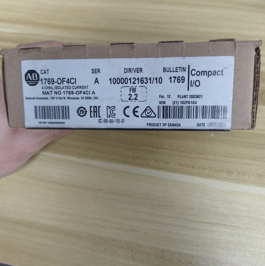 1769OF4CI Ser A Analog Output Module AllenBradley New Factory Sealed