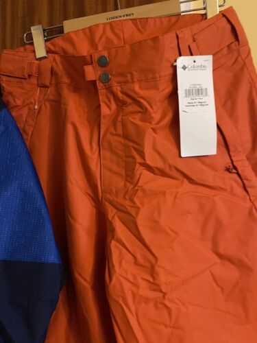 Columbia Skianzug SkijackeHose Herren Omni-Tech Gr. M (50-52) blau-orange NEU - Bild 3 von 12