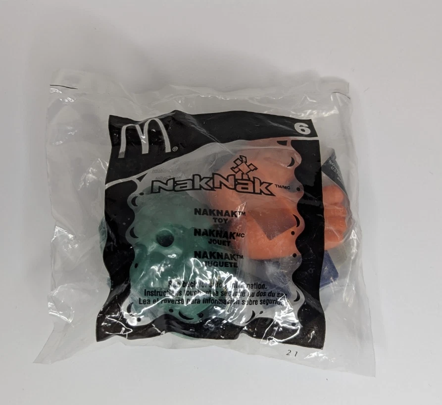 2003 McDonald's Happy Meal Toy, 6-Naknak - Naknak Unopened - Image 1 of 1