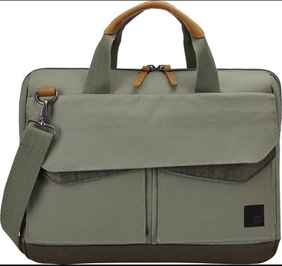 CASE LOGIC LODA114Green 14'' Laptop Shoulder Bag Brand New With Tag