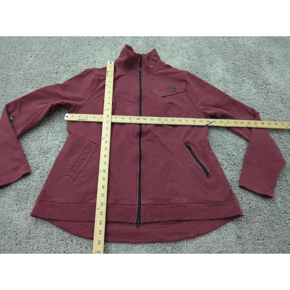 Chaqueta de Entrenamiento CAbi Para Mujer Grande Mangas Largas Cremallera Completa Cuello Simulado Ropa Activa Foto 3 de 4