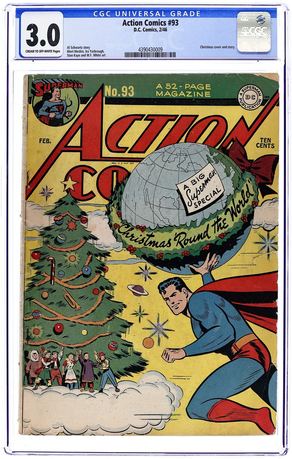 Action Comics #93 CGC 3.0 1946 4390430009